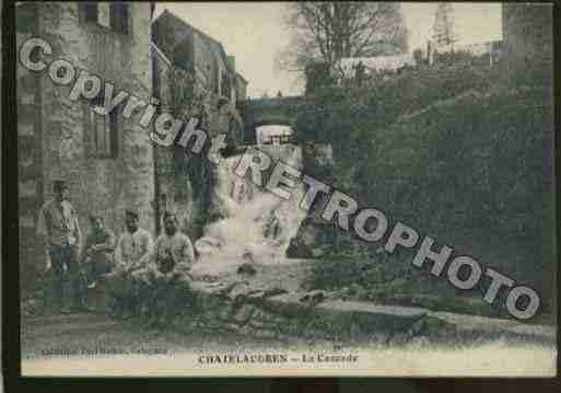 Ville de CHATELAUDREN Carte postale ancienne